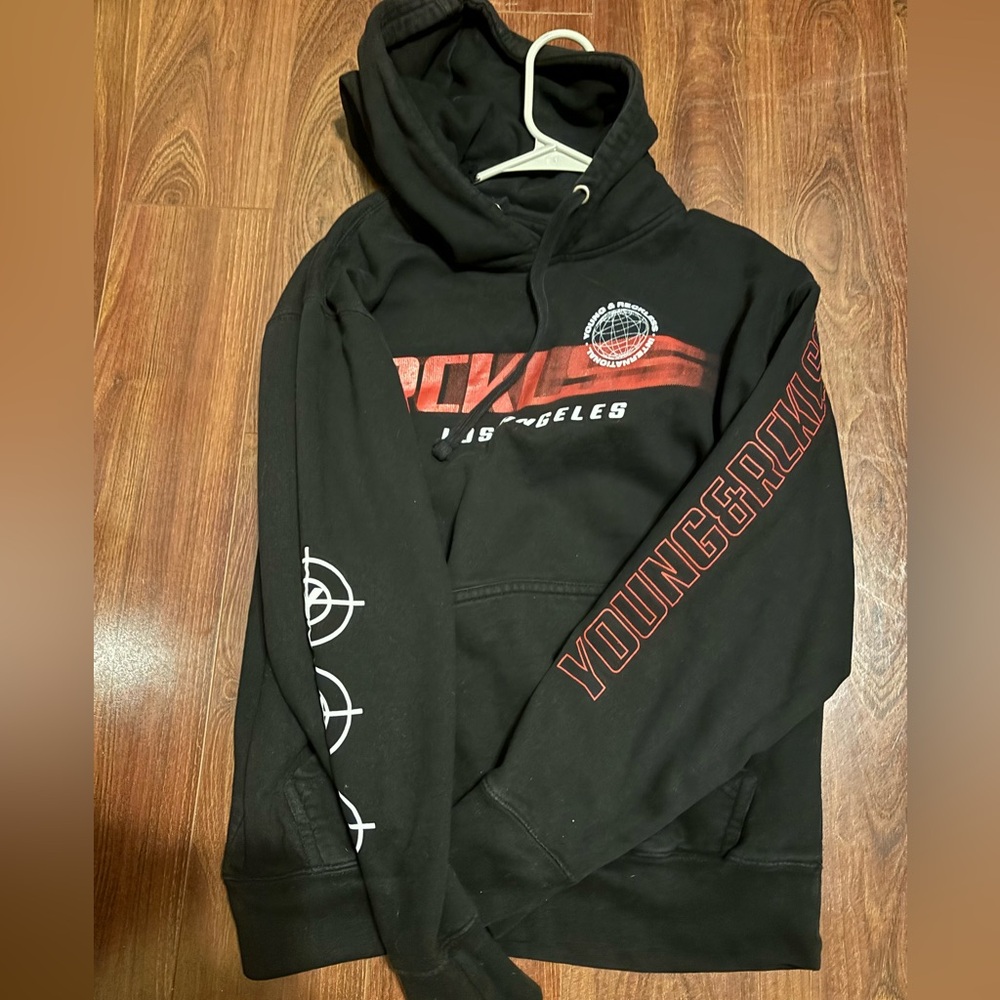 reckless black hoodie